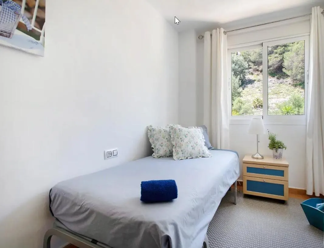 Apartmán Stunning Penthouse With Sea Views,Solarium,Pool & Parking Benalmádena 0*,
