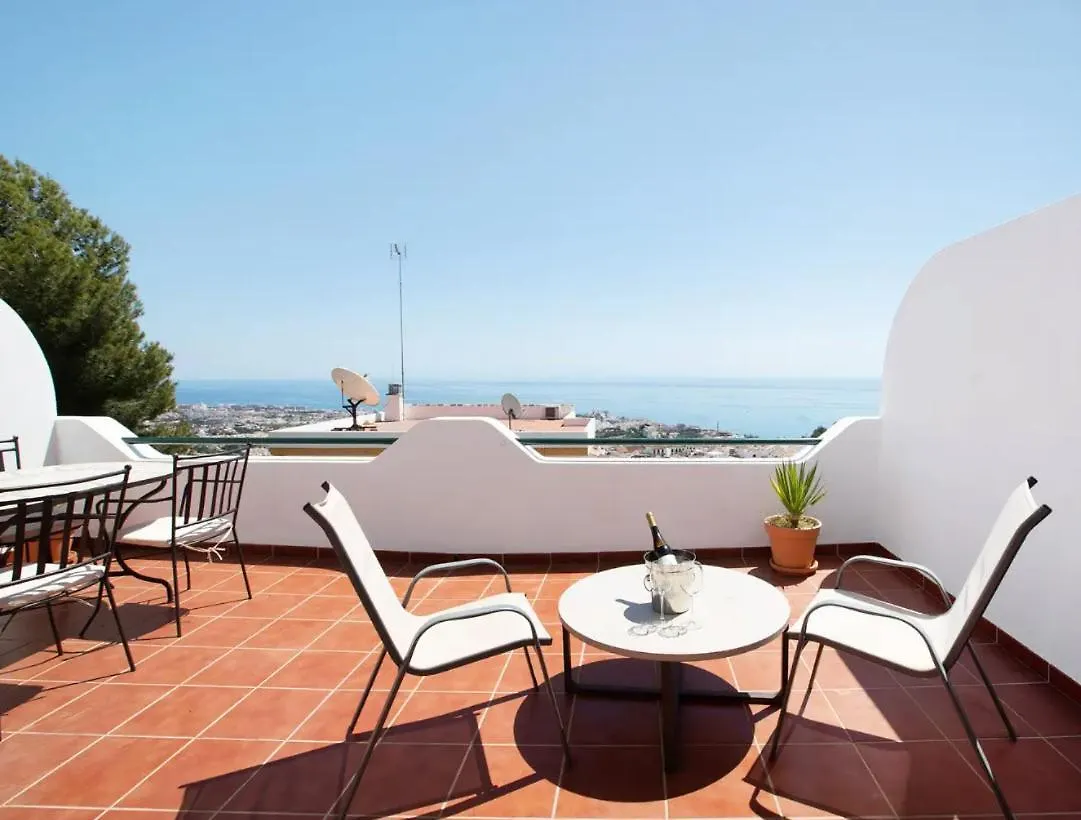 Apartmán Stunning Penthouse With Sea Views,Solarium,Pool & Parking Benalmádena